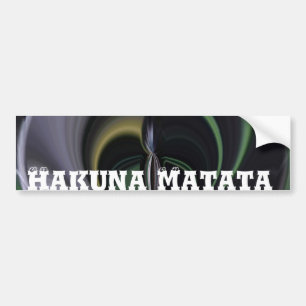 Aurora's Embrace: kosmische caleidoscoop Bumpersticker