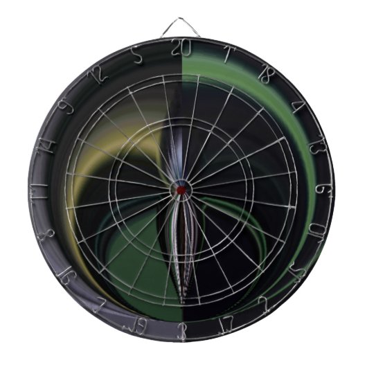 Aurora's Embrace: kosmische caleidoscoop Dartbord (Voorkant)