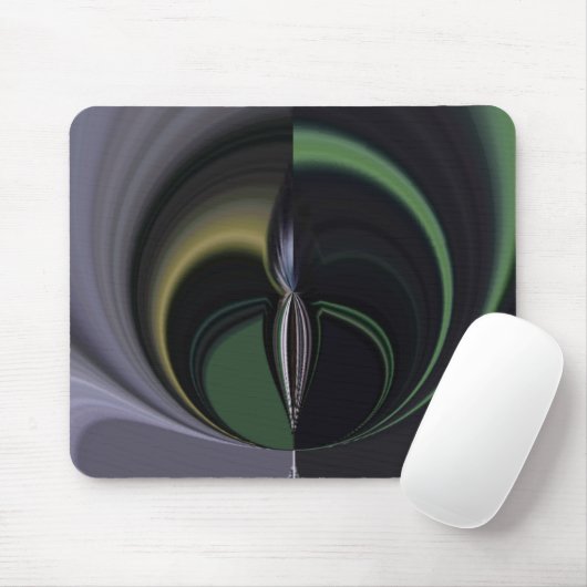 Aurora's Embrace: kosmische caleidoscoop Muismat (Met muis)