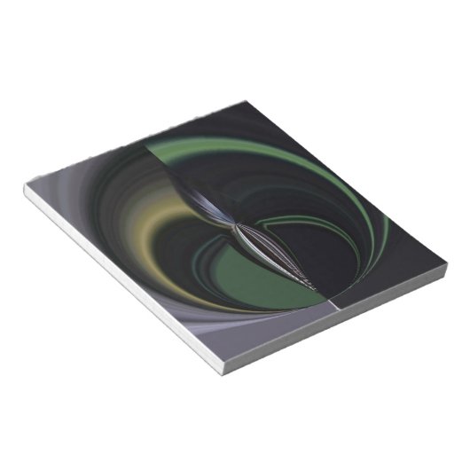 Aurora's Embrace: kosmische caleidoscoop Notitieblok (Schuin)