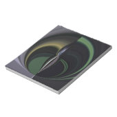 Aurora's Embrace: kosmische caleidoscoop Notitieblok (Linkerzijde)