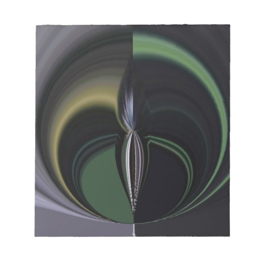 Aurora's Embrace: kosmische caleidoscoop Notitieblok (Voorkant)