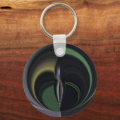 Aurora's Embrace: kosmische caleidoscoop Sleutelhanger (Voorkant)