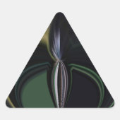 Aurora's Embrace: kosmische caleidoscoop Sticker (Voorkant)