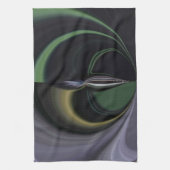 Aurora's Embrace: kosmische caleidoscoop Theedoek (Verticaal)