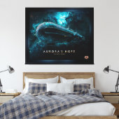 Aurora's Hope, Cosmic Journey beroemd gemaakt door Canvas Afdruk (Insitu (Slaapkamer))