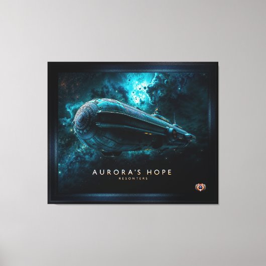 Aurora's Hope, Cosmic Journey beroemd gemaakt door Canvas Afdruk (Voorkant)