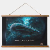Aurora's Hope, Cosmic Journey beroemd gemaakt door Hangend Wandkleed (Voorkant)