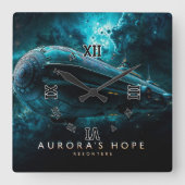 Aurora's Hope, Cosmic Journey beroemd gemaakt door Vierkante Klok (Voorkant)