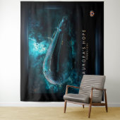 Aurora's Hope, Cosmic Journey beroemd gemaakt door Wandkleed (In situ)