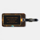 Aurora's Lament Bagagelabel (Achterkant horizontaal)