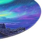 Aurora's Magical Night Sky Dance Design Snijplank (Hoek)