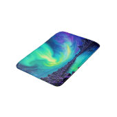 Aurora's Magische Night Sky Dance Ontwerp Badmat (Gekanteld)