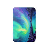 Aurora's Magische Night Sky Dance Ontwerp Badmat (Voorkant Verticaal)