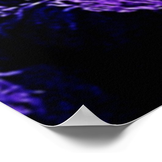 Aurora's Magische Night Sky Dance Ontwerp Poster (Hoek)