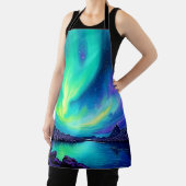 Aurora's Magische Night Sky Dance Ontwerp Schort (Insitu)