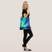 Aurora's Magische Night Sky Dance Ontwerp Tote Bag (Op model)