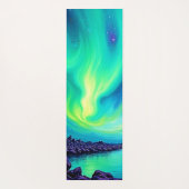 Aurora's Magische Night Sky Dance Ontwerp Yogamat (Achterkant)