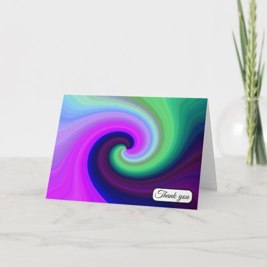 Aurora's Surf Bedankkaart (Voorkant)
