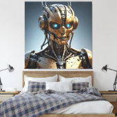 Aurum: het bewuste Android Canvas Afdruk (Insitu (Slaapkamer))