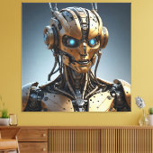 Aurum: het bewuste Android Canvas Afdruk (Insitu (Woonkamer))