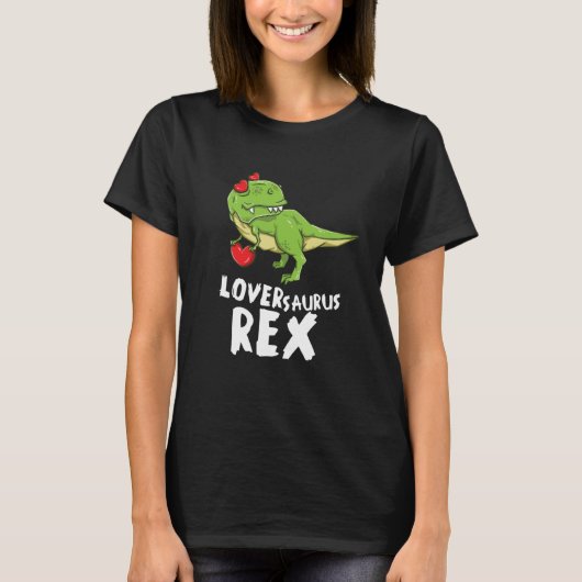 aurus Rex Dinosaur Rex Dino Love Valentines Day T-shirt (Voorkant)