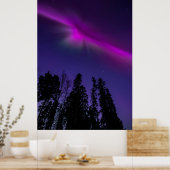 Aury Borealis Nachtelijke Hemel Natuur Poster (Keuken)