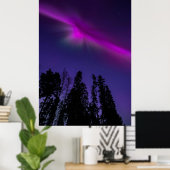 Aury Borealis Night Sky Natuur Poster (Thuiskantoor)