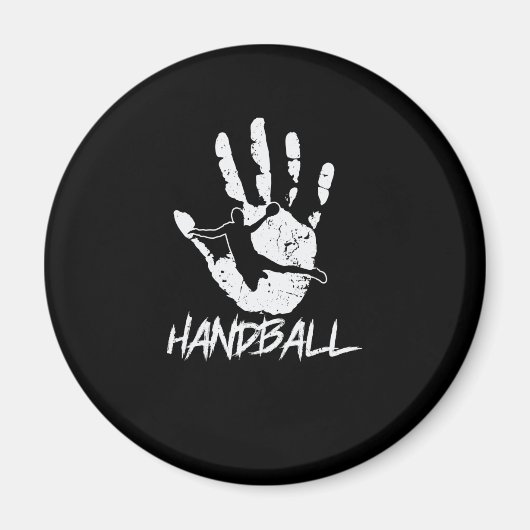 aus Hand und Ball wird Handball Magneet (Voorkant)