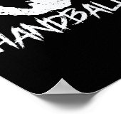 aus Hand und Ball wird Handball Poster (Hoek)
