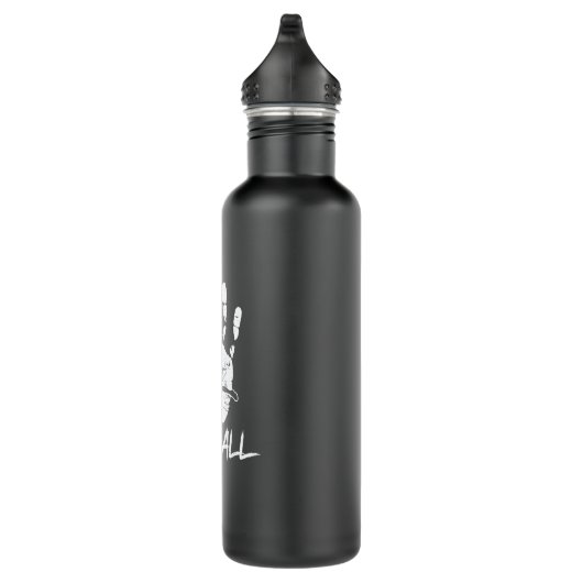 aus Hand und Ball wird Handball Waterfles (Rechts)