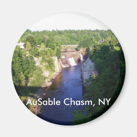 AuSable Chasm, NY Magneet (Voorkant)