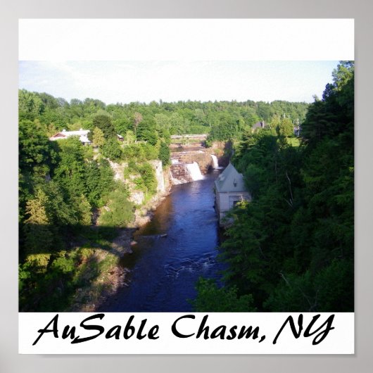 AuSable Chasm, NY Poster (Voorkant)