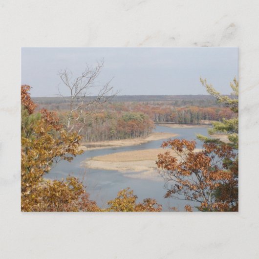 AuSable River Briefkaart (Voorkant)
