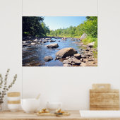 AuSable River in de Adirondacks. druk 08 305 Poster (Keuken)