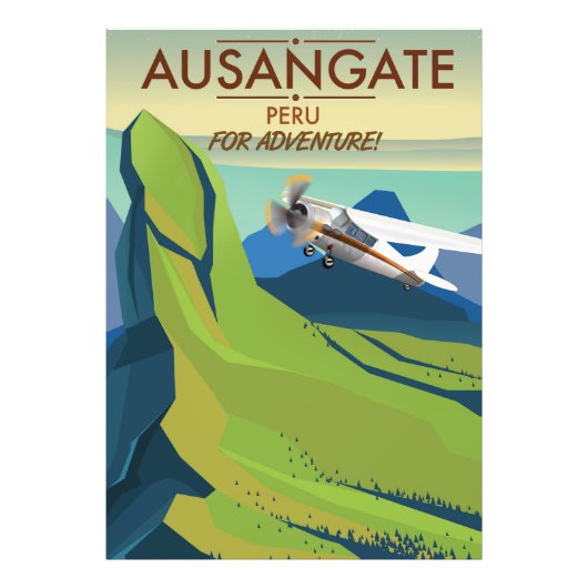 Ausangate Peru. In avontuur! Foto Afdruk (Voorkant)