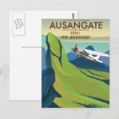 Ausangate Peru. Naar Avontuur! Briefkaart (Voorkant / Achterkant)
