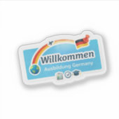 Ausbildung Duitsland laptop  Sticker (Voorkant)