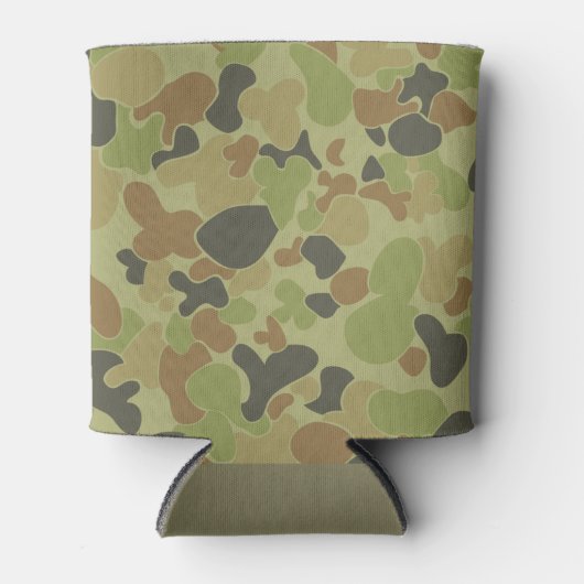 Auscam camouflage blikjeskoeler (Voorkant)