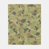 Auscam camouflage fleece deken (Voorkant)