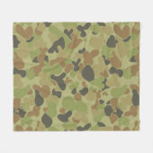 Auscam camouflage fleece deken (Voorkant (Horizontaal))