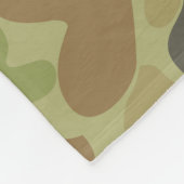 Auscam camouflage fleece deken (Hoek)
