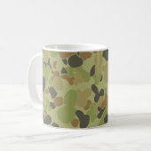 Auscam camouflage koffiemok (Voorkant links)