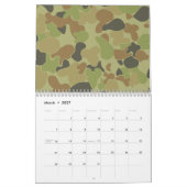 Auscam groene camouflage kalender (Mar 2027)