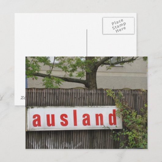 Ausland Briefkaart (Voorkant / Achterkant)