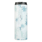 AUsome Winter Giraffe – Cute Autism Awareness Thermosbeker (Achterkant)