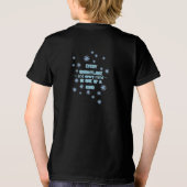 Ausome Winter – One of a Kind Snowflake Giraffe Tri-Blend Shirt (Achterkant)