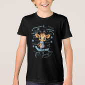 Ausome Winter – One of a Kind Snowflake Giraffe Tri-Blend Shirt (Voorkant)