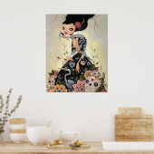 Auspicious afdrukken poster (Keuken)