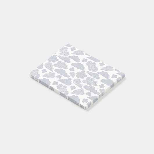 Auspicious Clouds Traditional Chinese Pattern Post Post-it® Notes (Schuin)